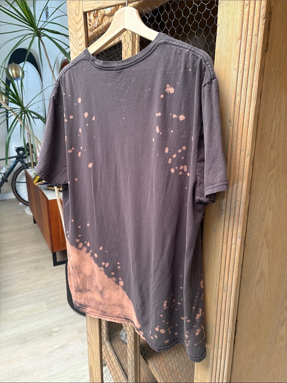 Pink Floyd Dark Side of the Moon Bleached Dyed T-Shirt - Picture 7 of 7